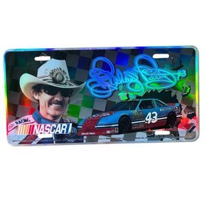 Richard Petty NASCAR Metal License Plate